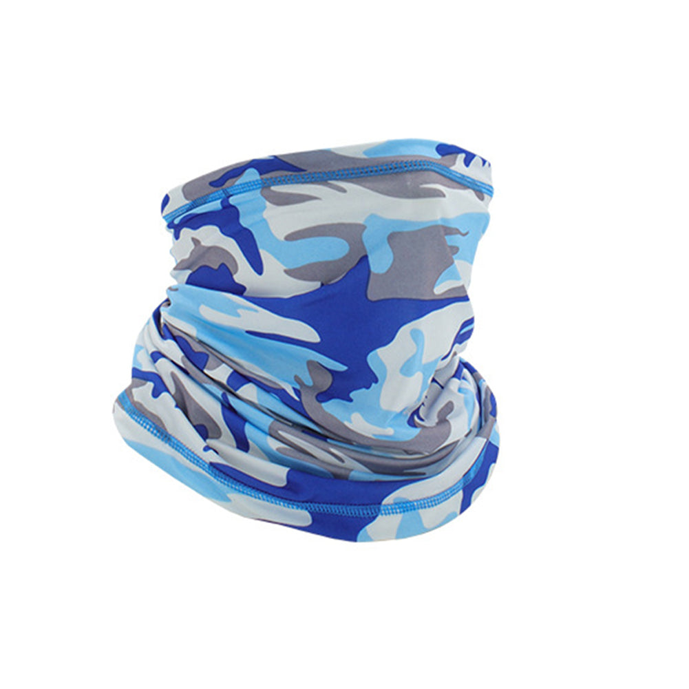 Sunscreen face towel and neck scarf