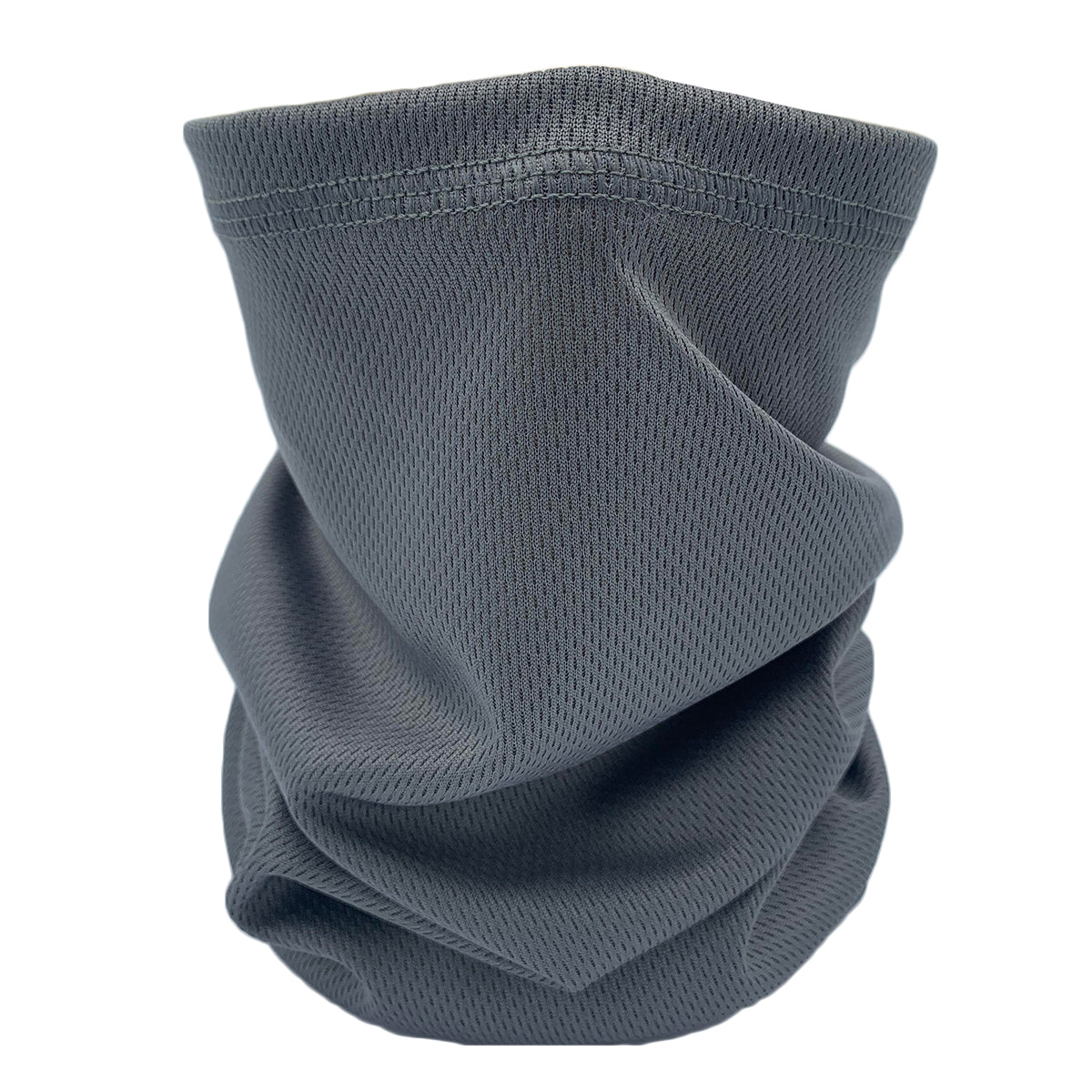 Men's solid color mesh elastic outdoor sports cycling mask, dark gray mesh breathable version