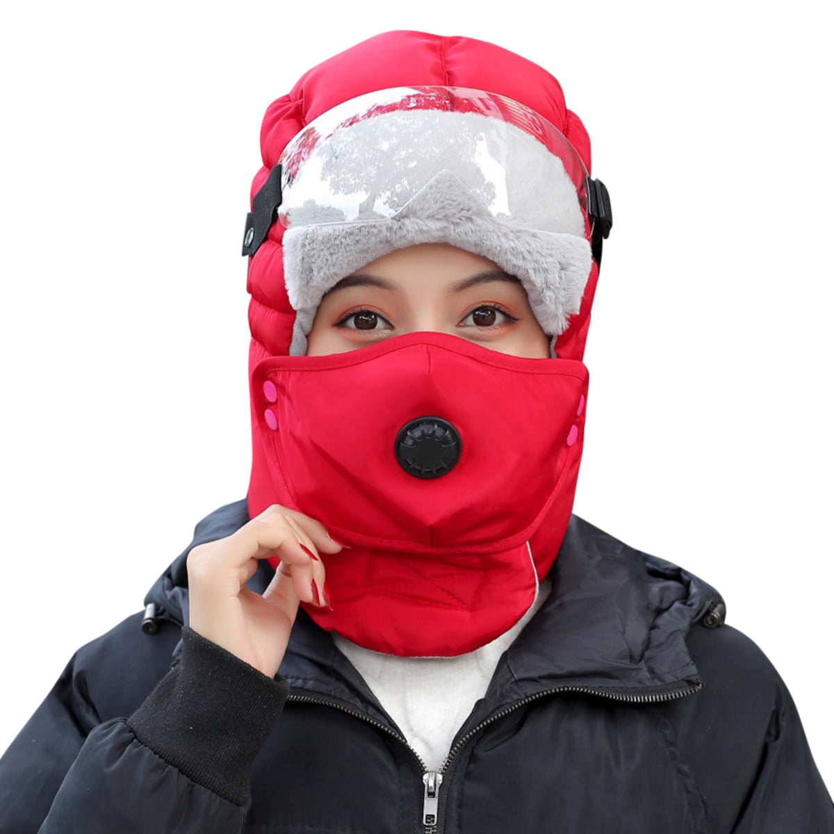 Outdoor cycling cold proof and warm cotton hat
