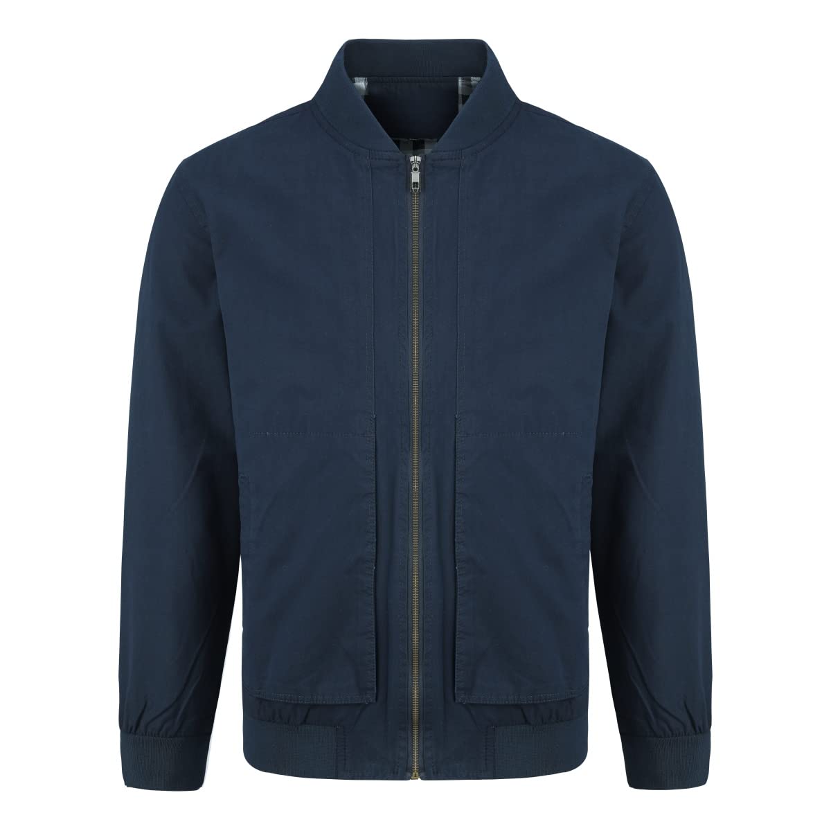 YOUTHUP Mens Classic Bomber Jacket Casual Lightweight Harrington Sports Jackets Zip Windbreaker