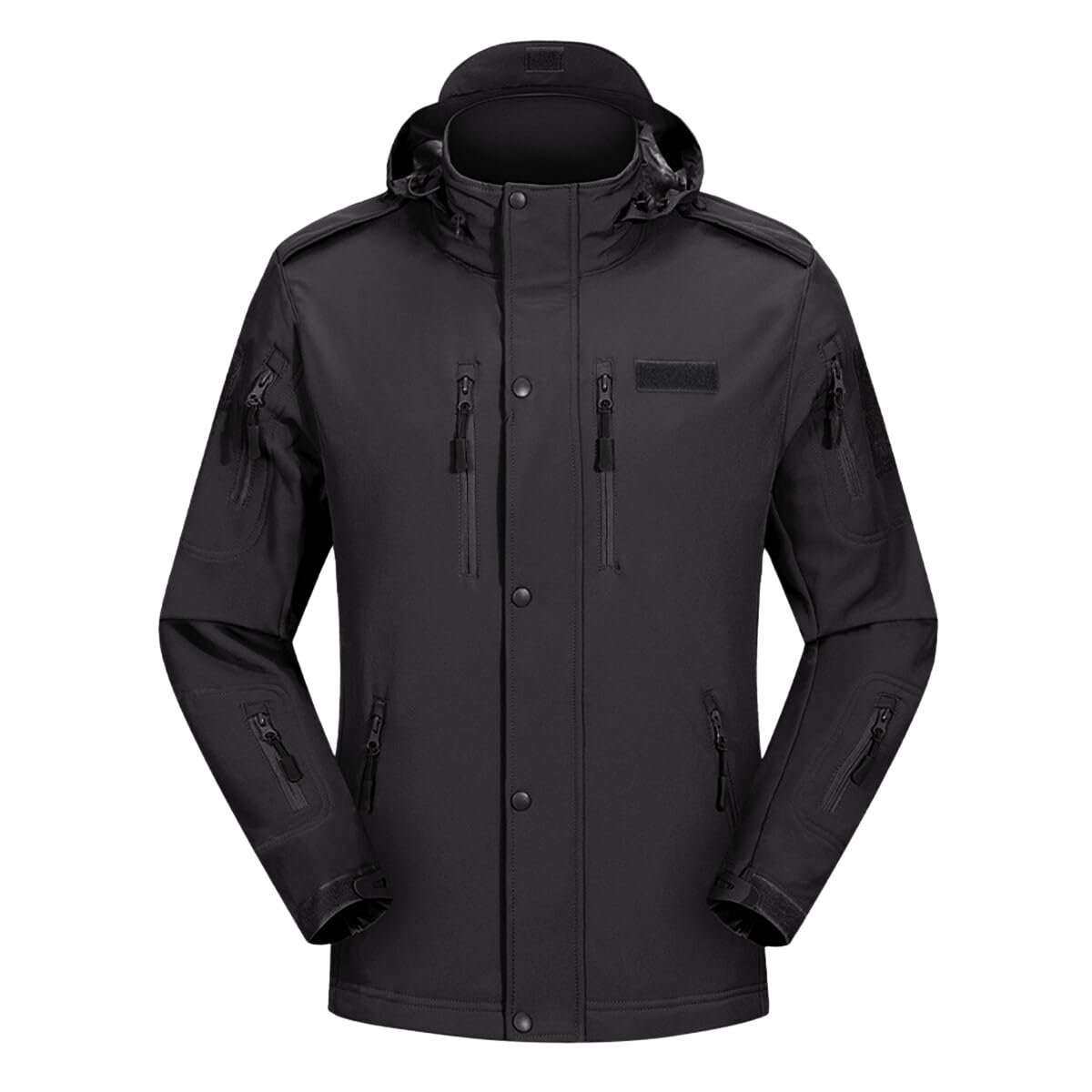 YOUTHUP Men's Waterproof Windbreaker Hooded Jacket Military Camouflage Jackets Waterproof Rain Jacket