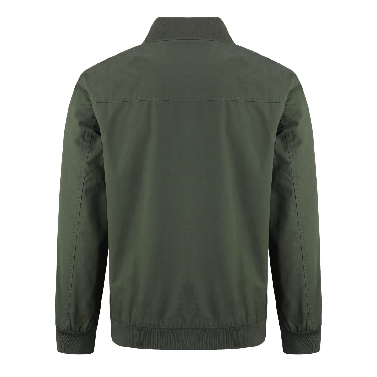 YOUTHUP Mens Classic Bomber Jacket Casual Lightweight Harrington Sports Jackets Zip Windbreaker
