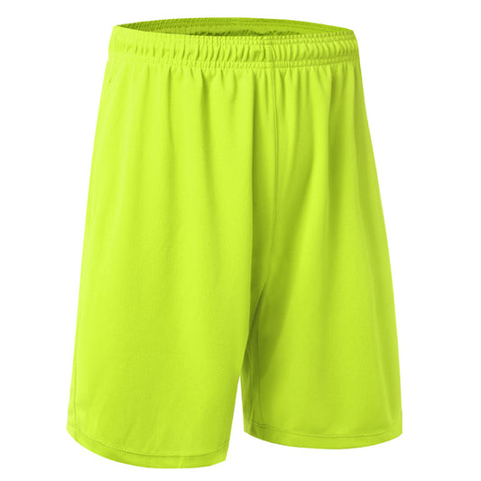 Breathable quick drying fitness shorts