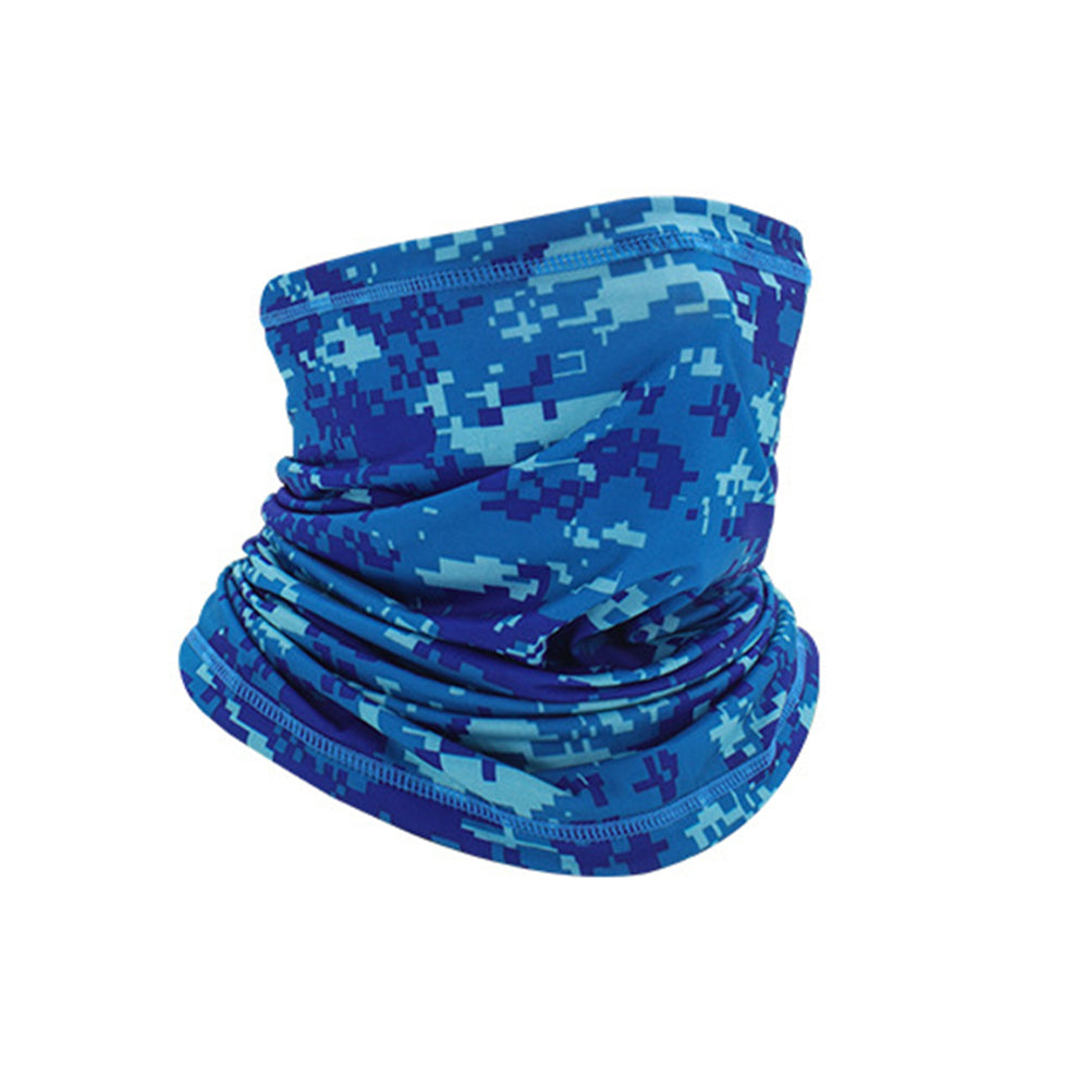 Sunscreen face towel and neck scarf