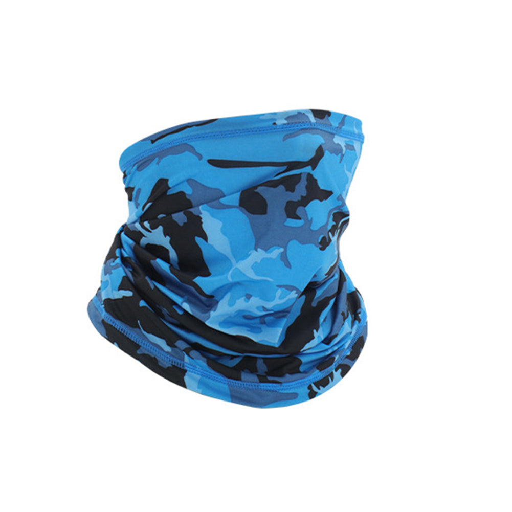 Sunscreen face towel and neck scarf