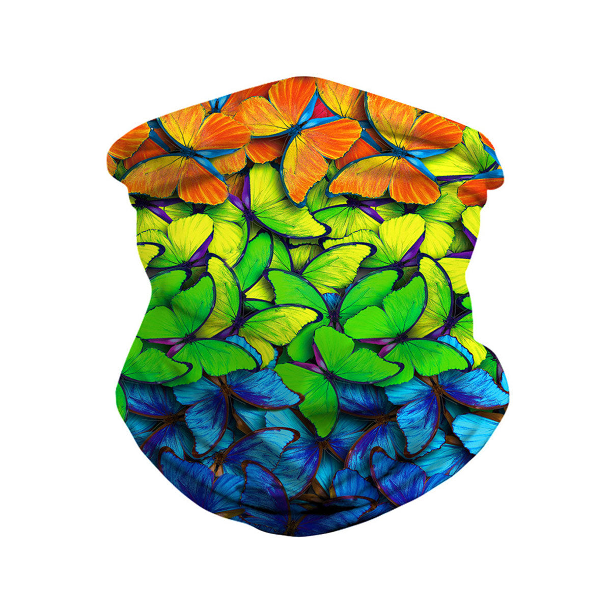 Men's printed outdoor face mask