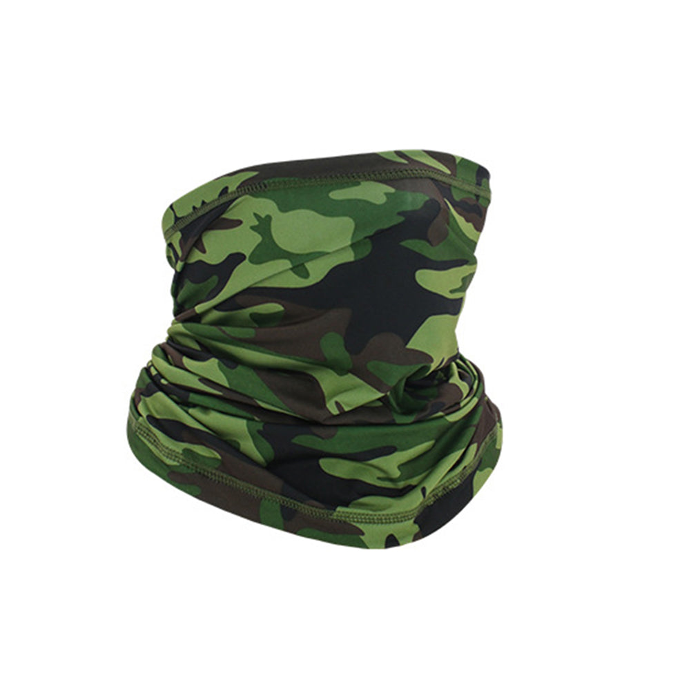 Sunscreen face towel and neck scarf