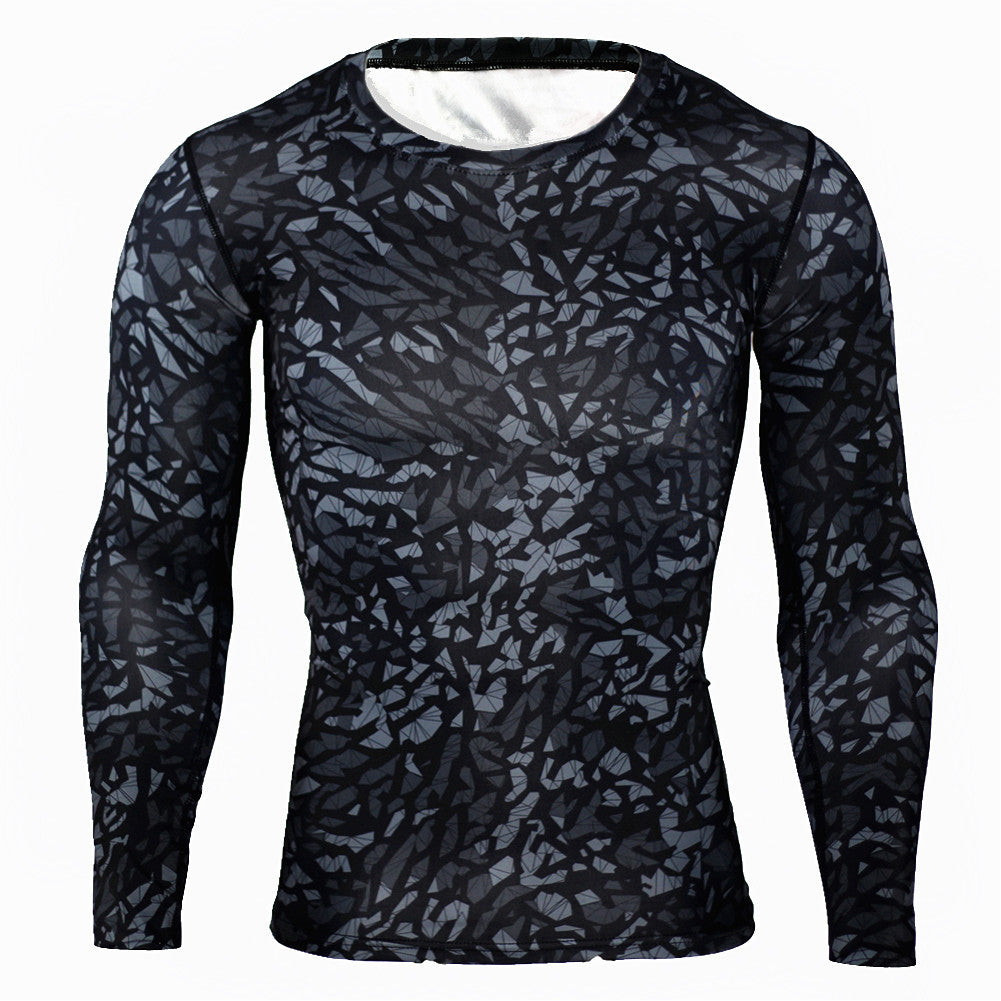 Breathable quick-drying compression T-shirt