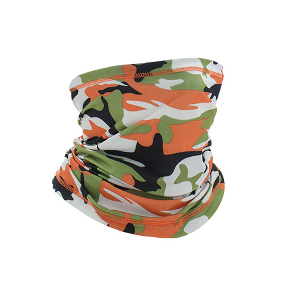 Sunscreen face towel and neck scarf