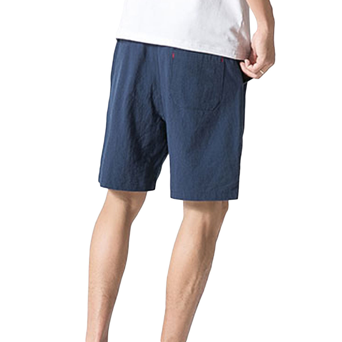 Men's casual pants in blue