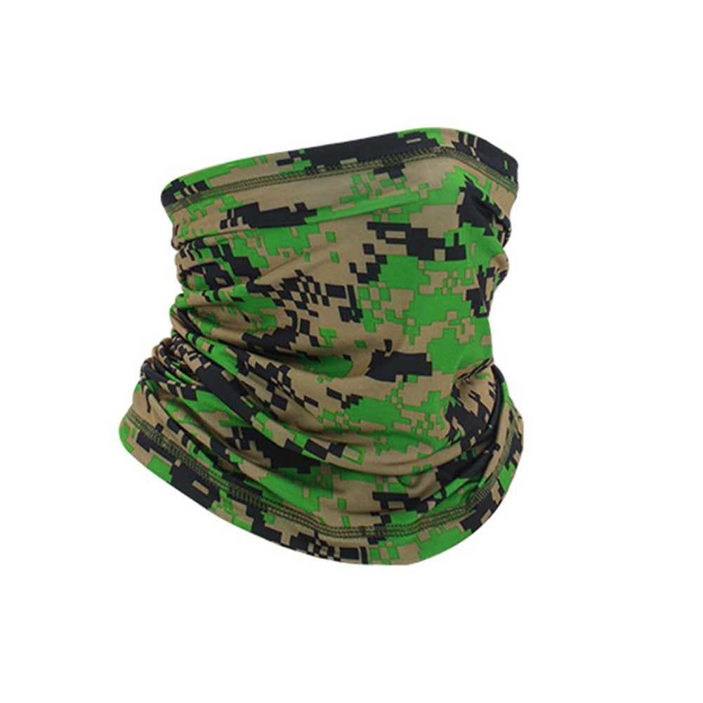 Sunscreen face towel and neck scarf