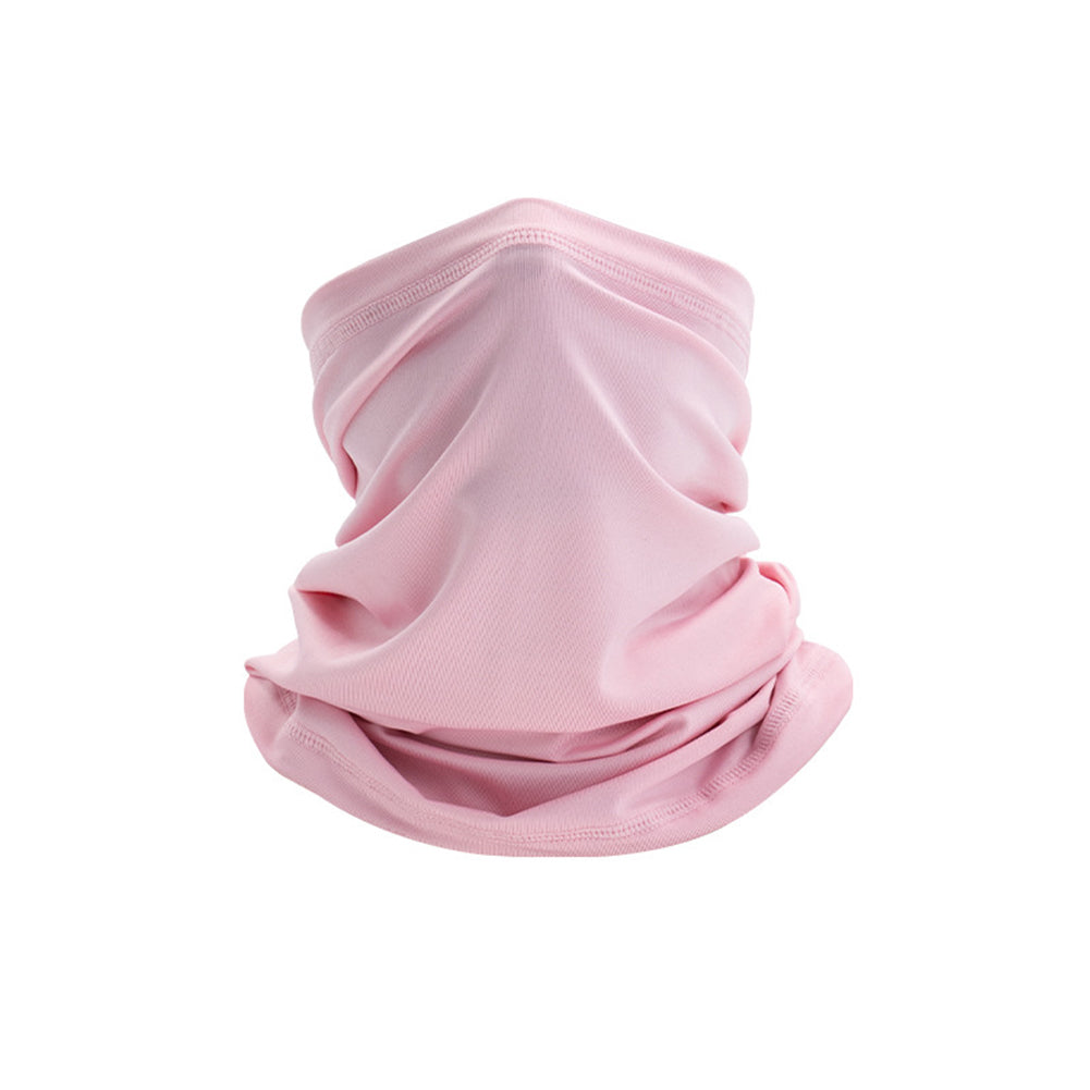 Sunscreen face towel and neck scarf