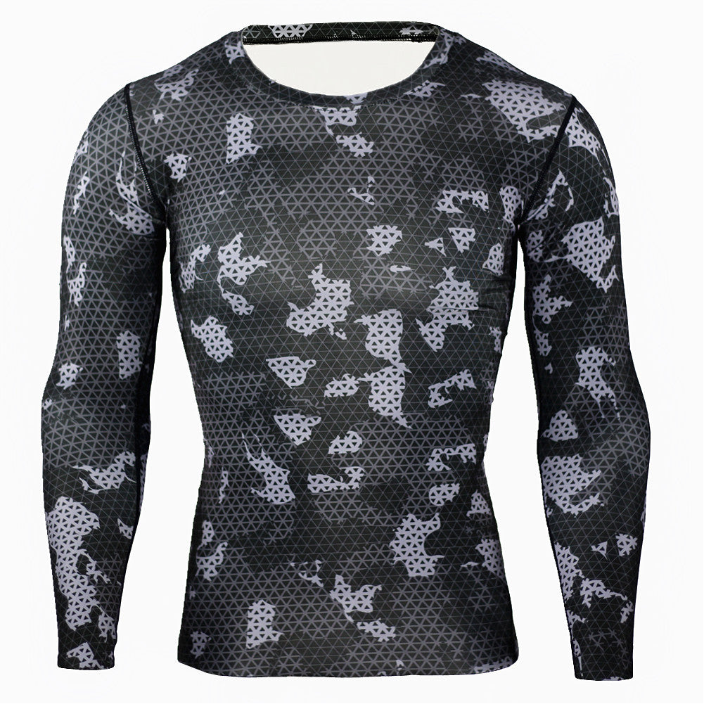 Breathable quick-drying compression T-shirt