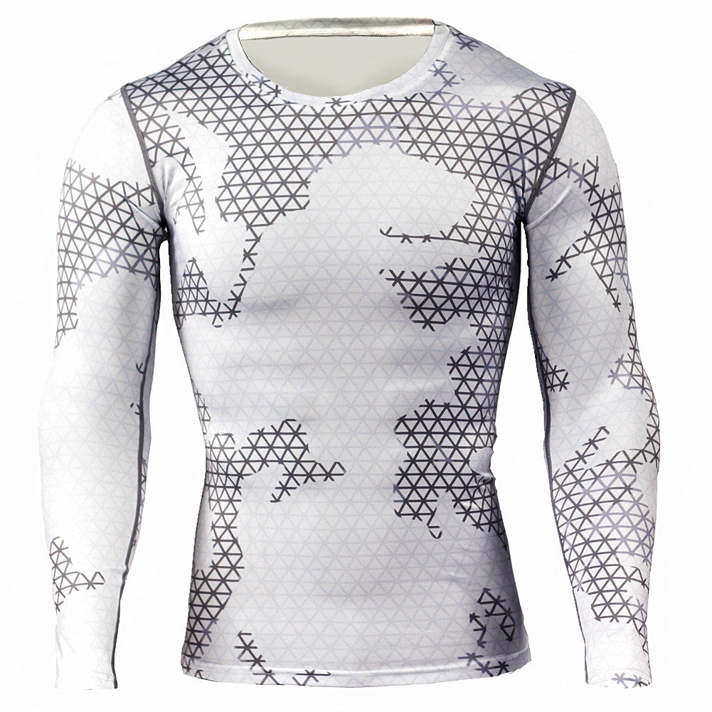 Breathable quick-drying compression T-shirt