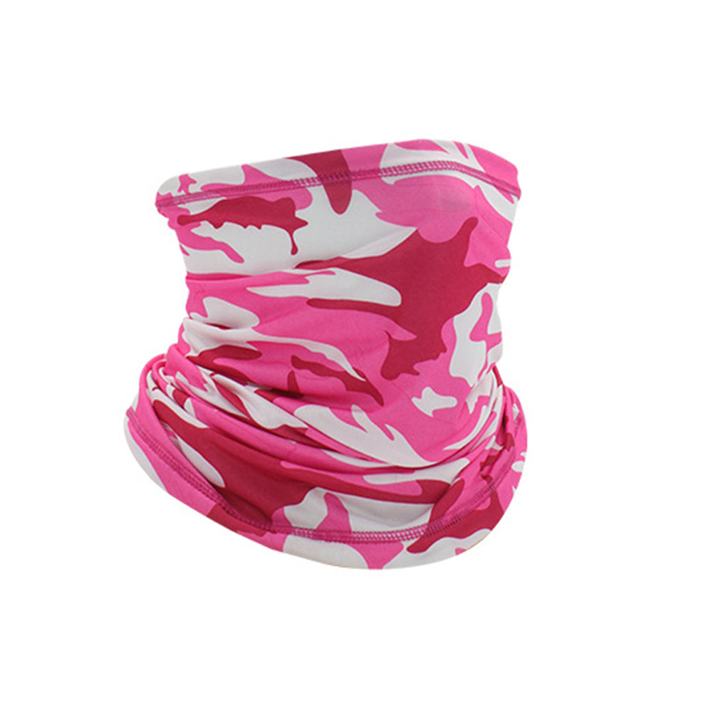 Sunscreen face towel and neck scarf