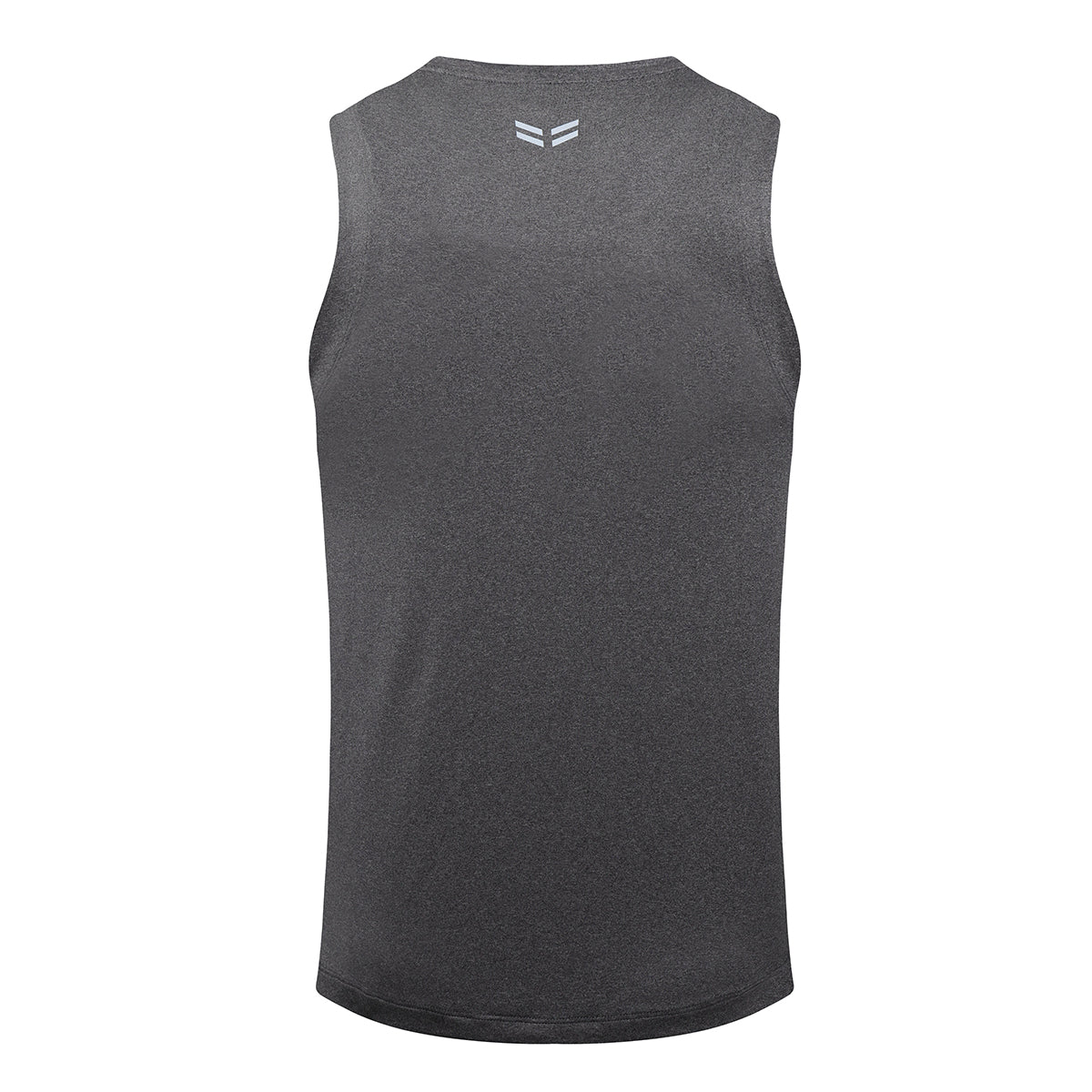 Men's solid color reflective quick drying vest in linen gray