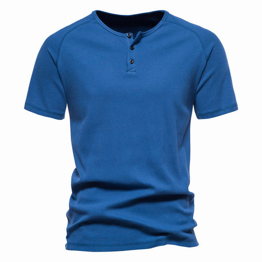 Men's Color Block Long Sleeve T-Shirt Black