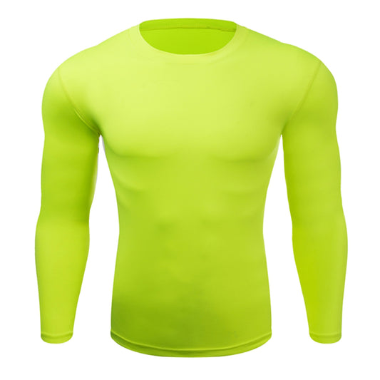 Men's Stretch Slim Fit Long Sleeve T-Shirt 1019 Black Gray Line