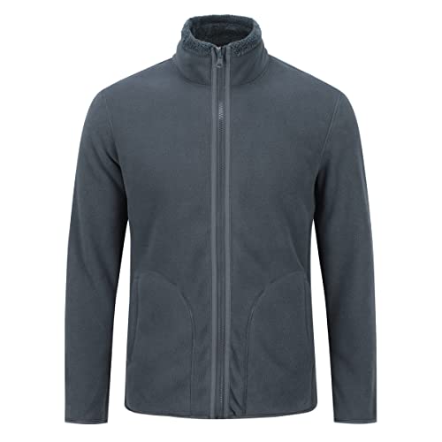 YOUHUP Men's Winter Jacket Micro Fleece Reversible Jacket