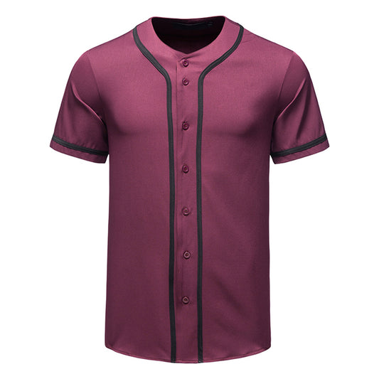 Men's Casual Sports Short Sleeve T-Shirt Gray