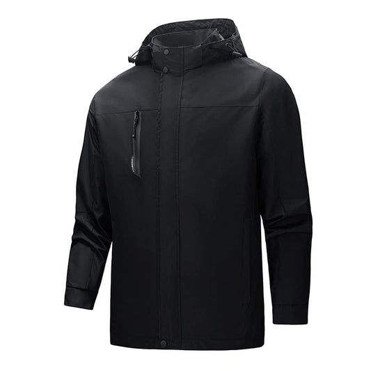 YOUTHUP Mens Hooded Track Jackets Lightweight Bomber Sports Jacket Casual Activewear