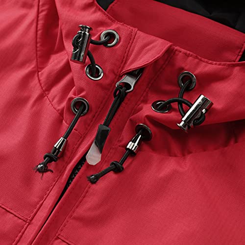 YOUTHUP Men's Outdoor Waterproof Lightweight Windproof Shell Jacket