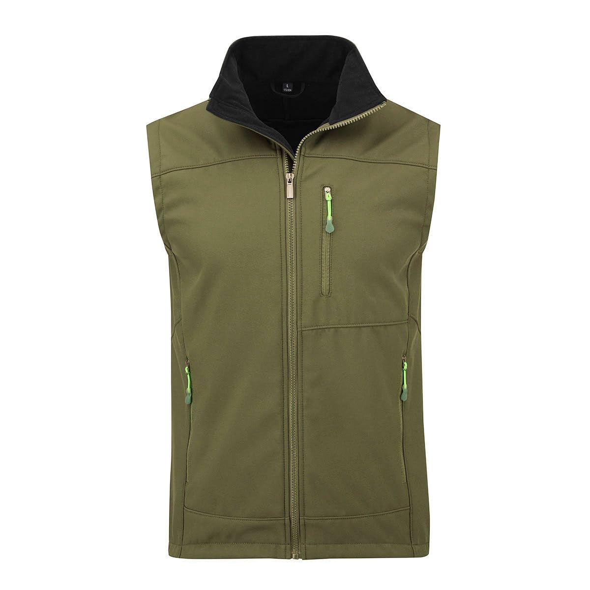 YOUTHUP Men's Outerwear Waterproof Gilets Micro Fleece Softshell Vest