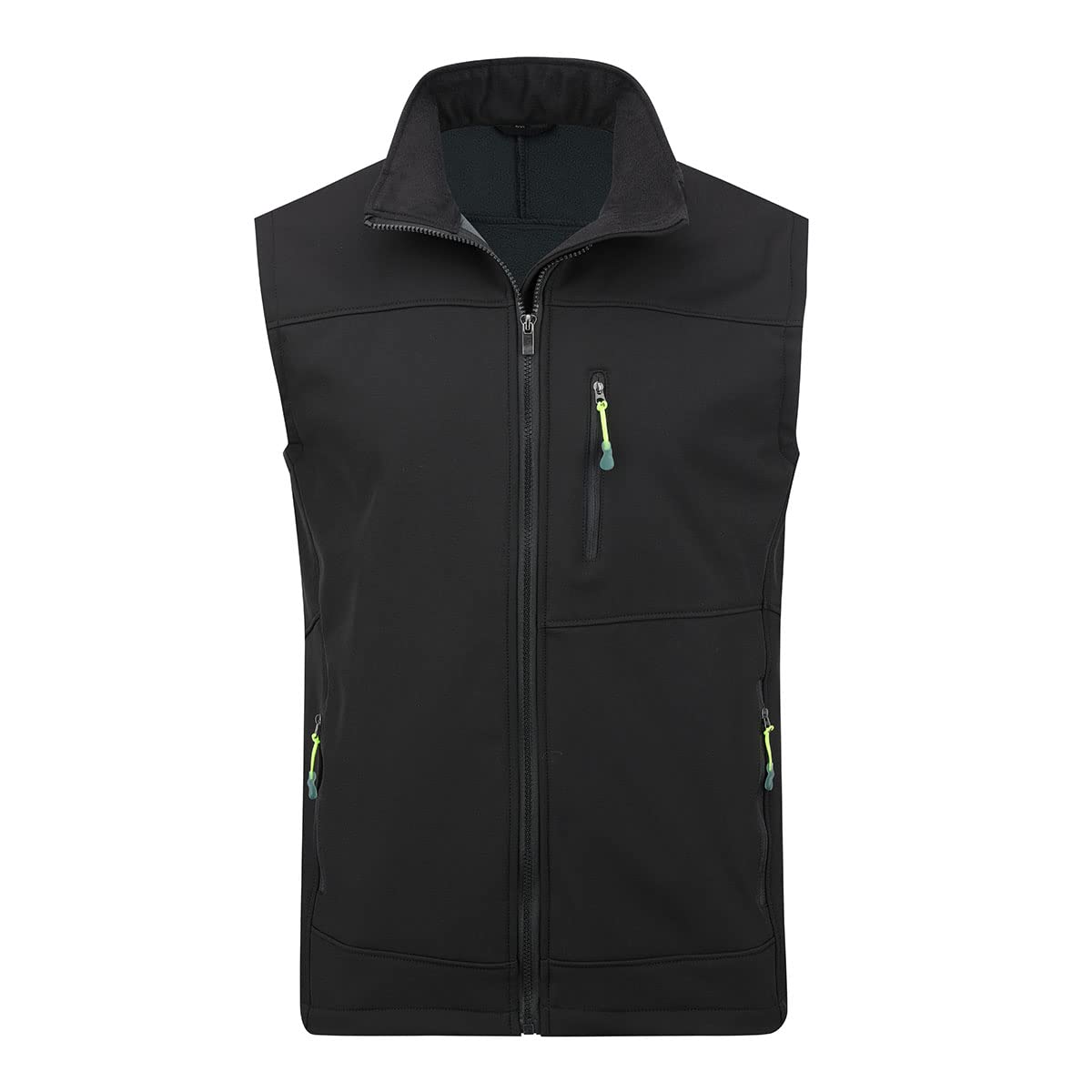 YOUTHUP Men's Outerwear Waterproof Gilets Micro Fleece Softshell Vest