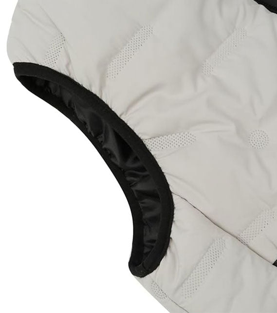 YOUTHUP Men's Outwear Gilets Winter Padded Gilet with Hood Thick Puffer Quilted Body Warmer Sleeveless Jacket