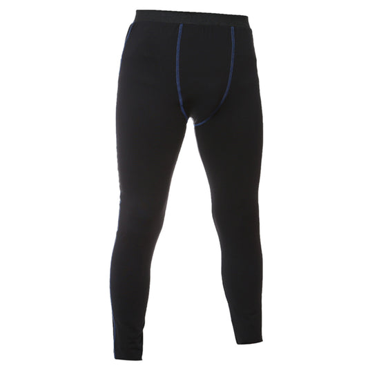 Men's line quick drying sports pants black
