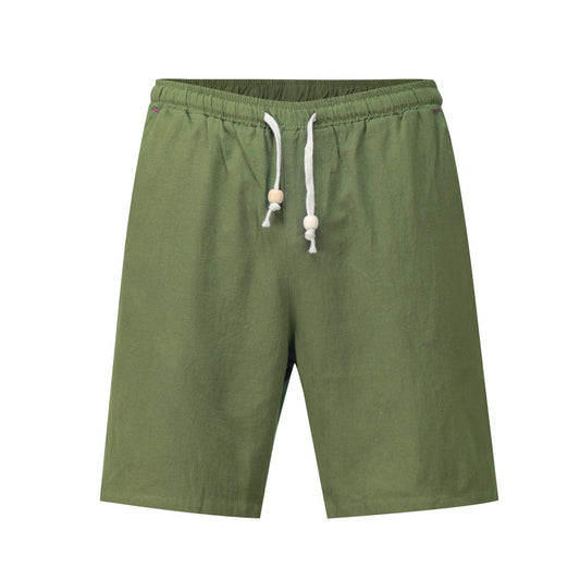 Men's casual pants in dark green