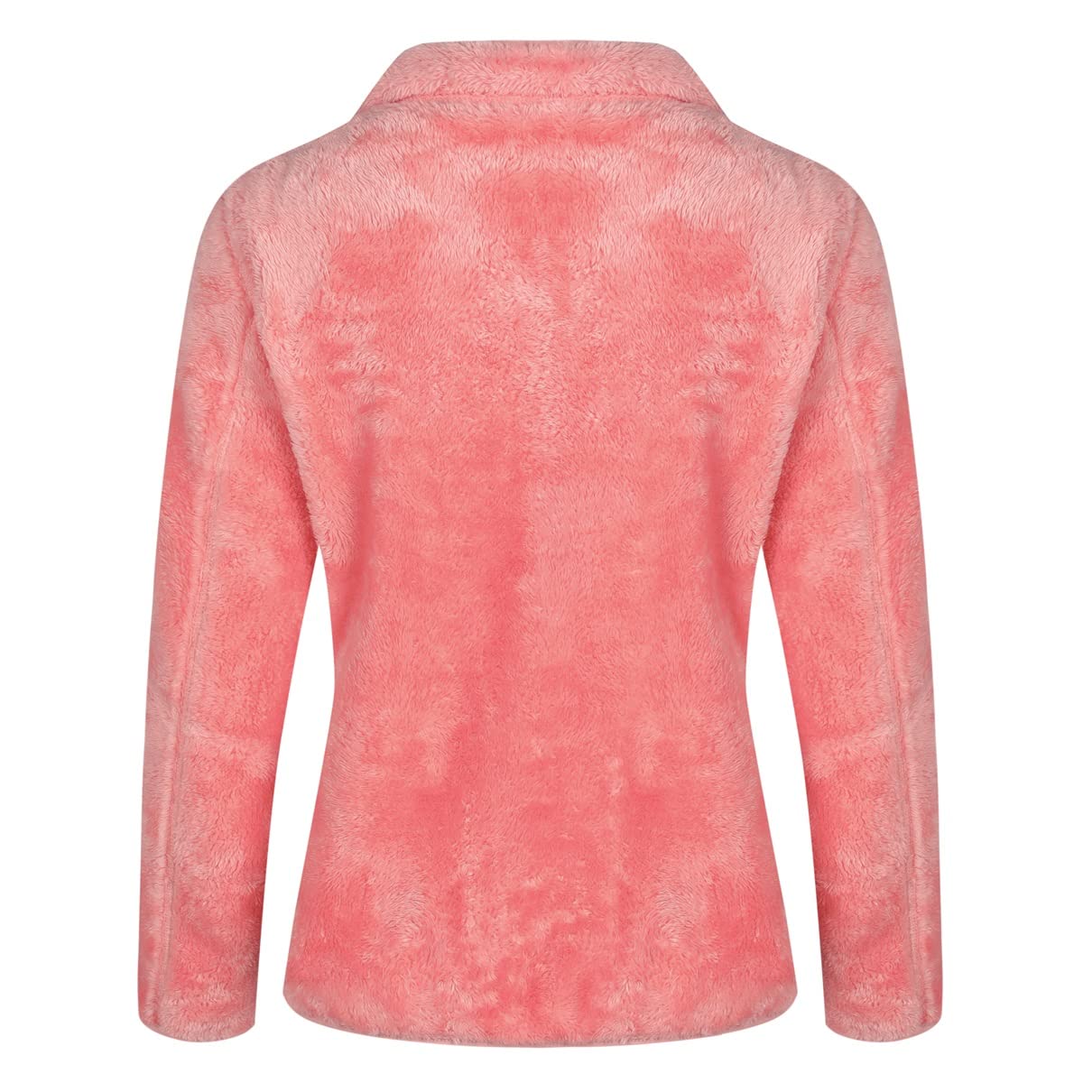 YOUTHUP Womens Fleece Jacket Ladies Lightweight Reversible Full Zip Jacket Soft Outwear