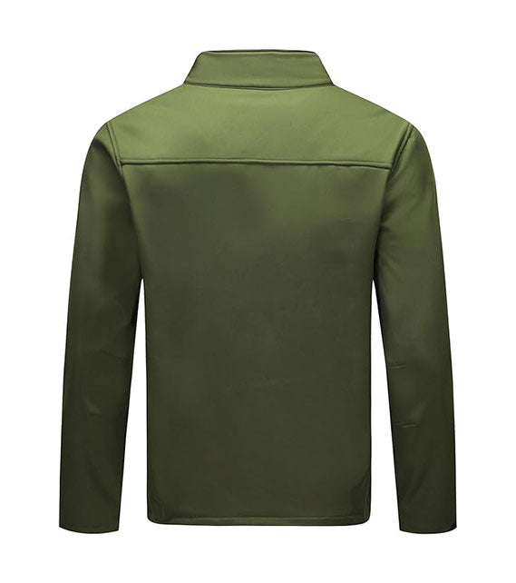 YOUTHUP Men's Jackets Micro Fleece Casual Windproof Jacket Outdoor Waterproof Windbreaker Full Zip Outwear