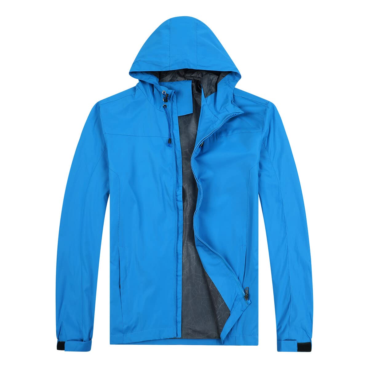 YOUTHUP Men's Outdoor Waterproof Lightweight Windproof Shell Jacket