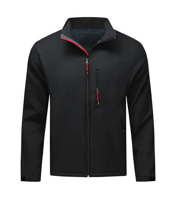 YOUTHUP Men's Jackets Micro Fleece Casual Windproof Jacket Outdoor Waterproof Windbreaker Full Zip Outwear