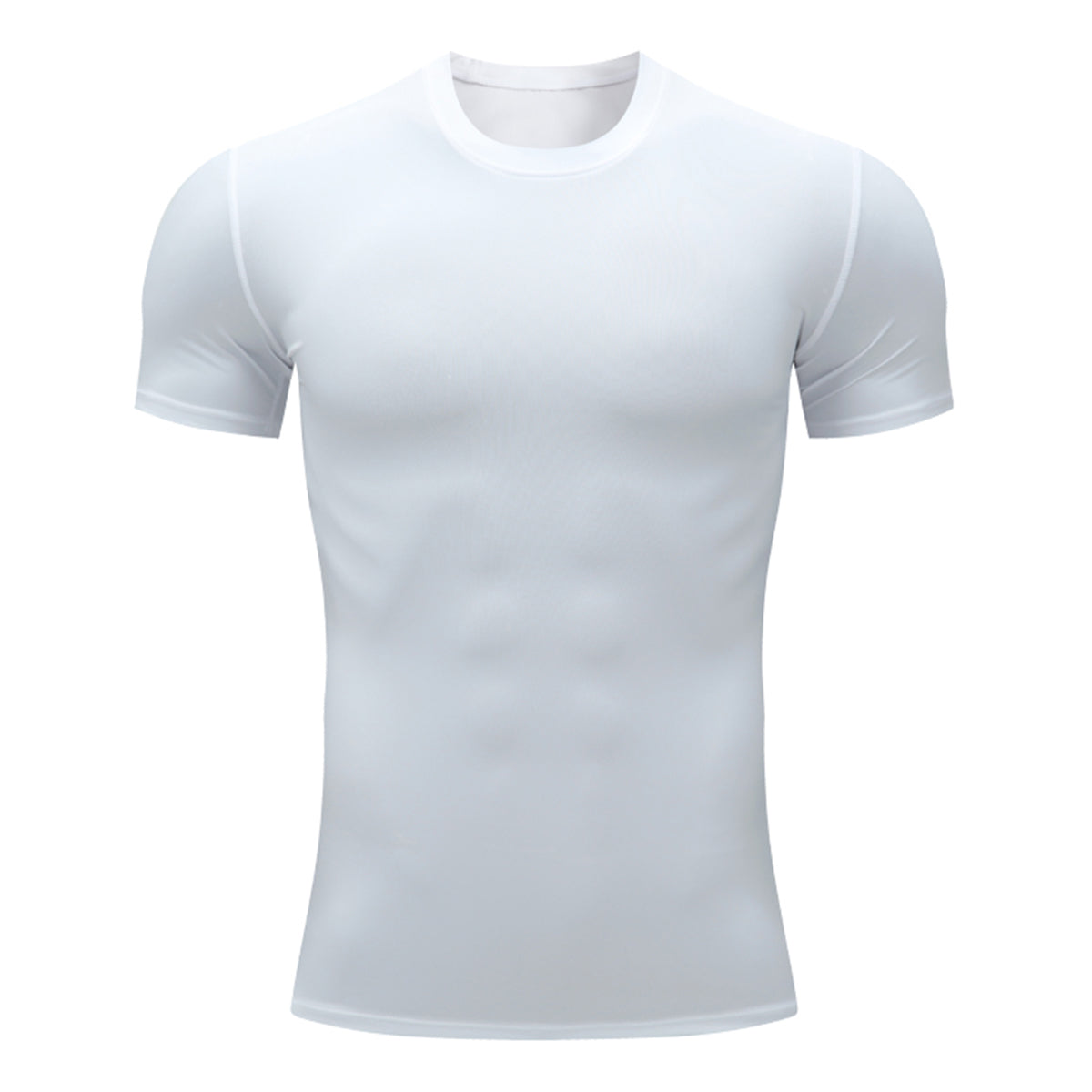 Men's Stretch Sweat-Absorbent Short Sleeve T-Shirt 27 Gray