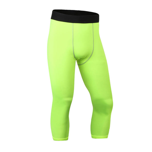 Sports fitness running compression sweat wicking quick drying casual pants