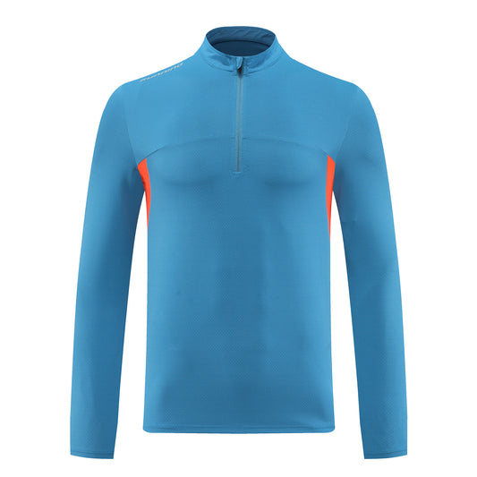 Men's Round Neck Solid Color Short Sleeve Sports T-Shirt Cailan