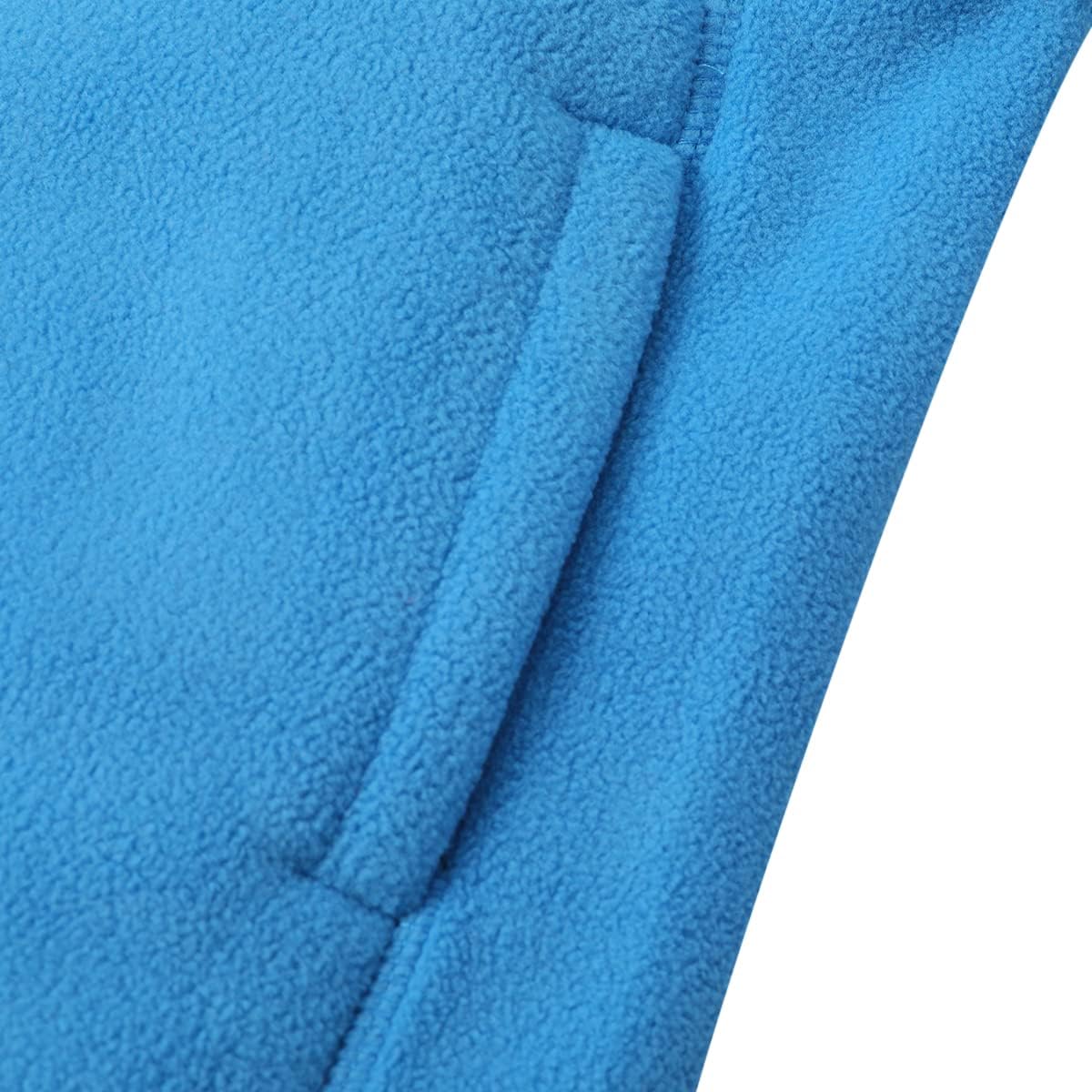 YOUTHUP Womens Fleece Jacket Ladies Lightweight Reversible Full Zip Jacket Soft Outwear