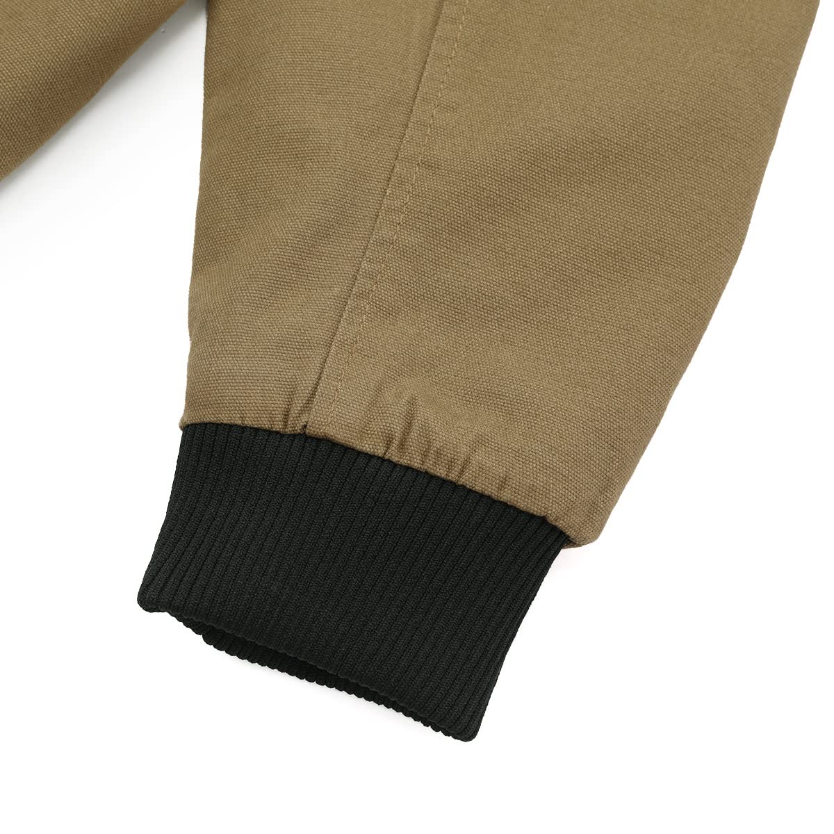 YOUTHUP Men's Jacket Casual Cotton Bomber Jacket Cargo Windbreaker Outwear