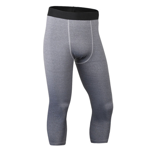 Sports fitness running compression sweat wicking quick drying casual pants