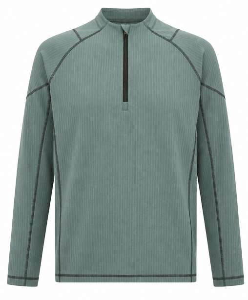 YOUTHUP Men's Half Zip Henley Shirt Relaxed Fit Quick Dry Athletic Pullover Raglan Activewear for Running & Outdoors