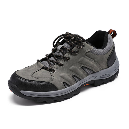 Youthup Men's Rugged Hiking Shoes, Lightweight Trail Sneakers with Non-Slip Outsole, Breathable Outdoor Walking Work Shoes