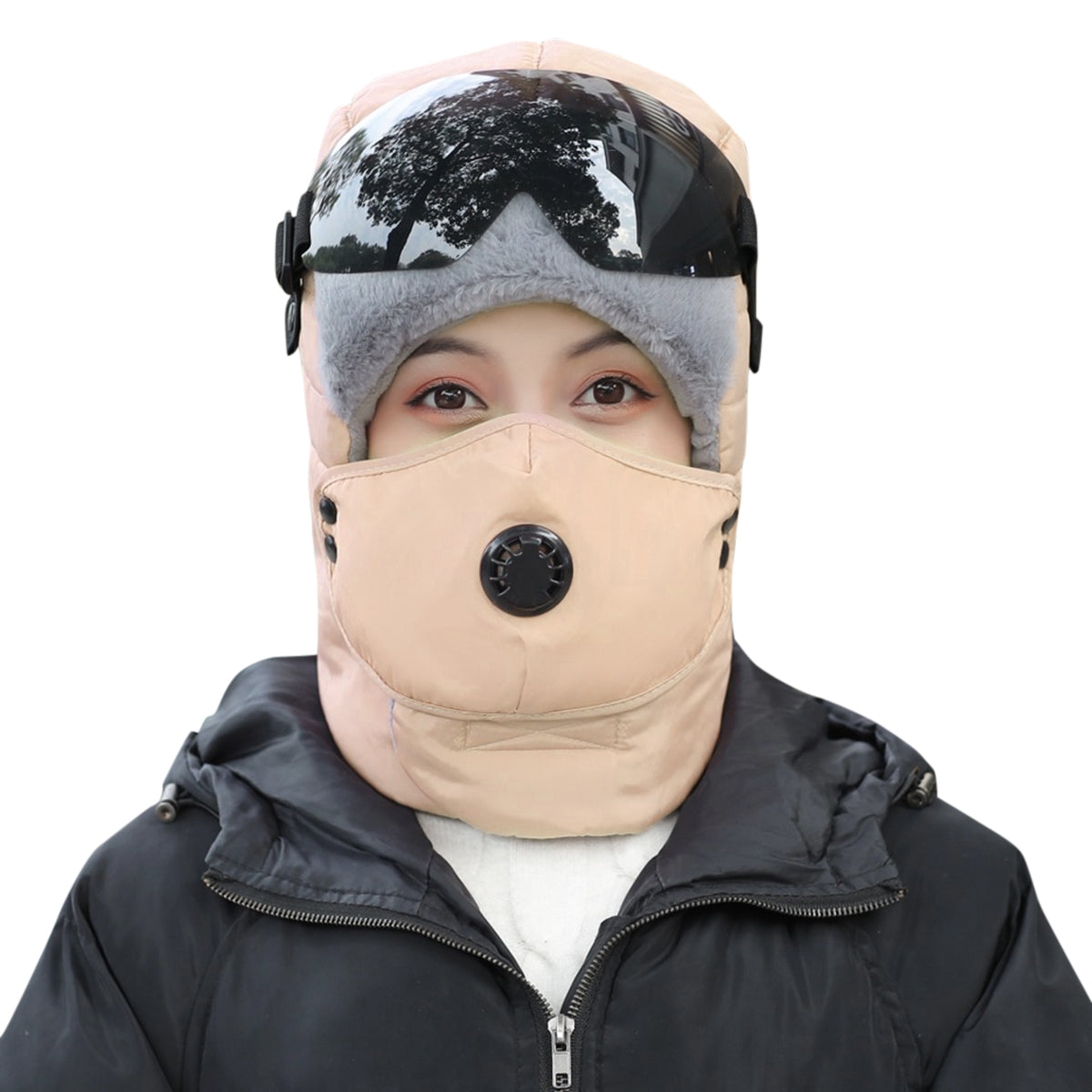 Outdoor cycling cold proof and warm cotton hat