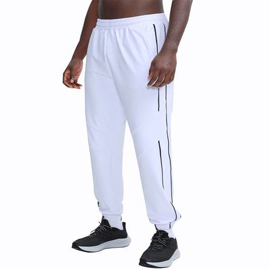 Men's quick drying ankle sports pants white