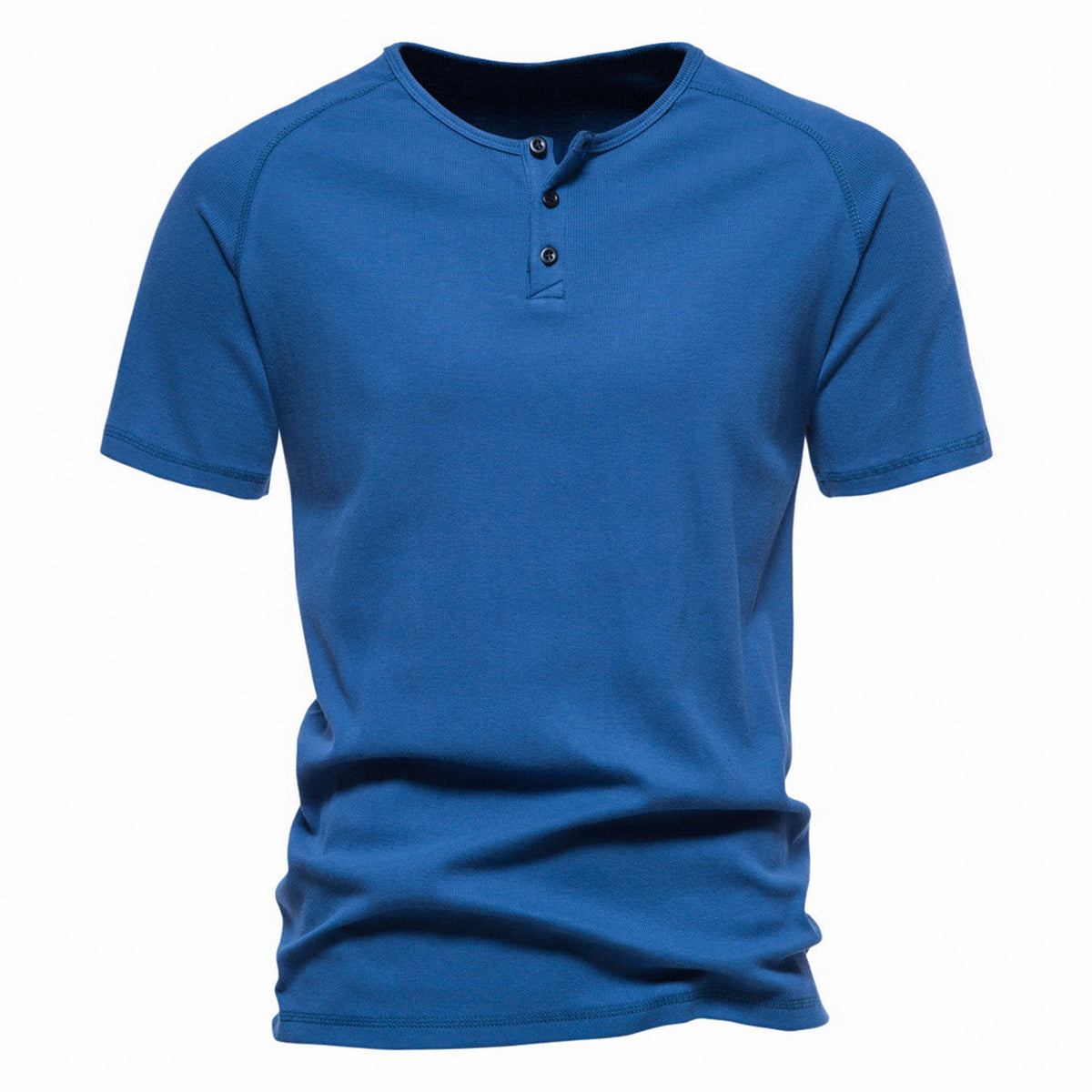 Men's Color Block Long Sleeve T-Shirt Black