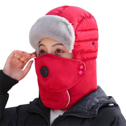 Outdoor cycling cold proof and warm cotton hat