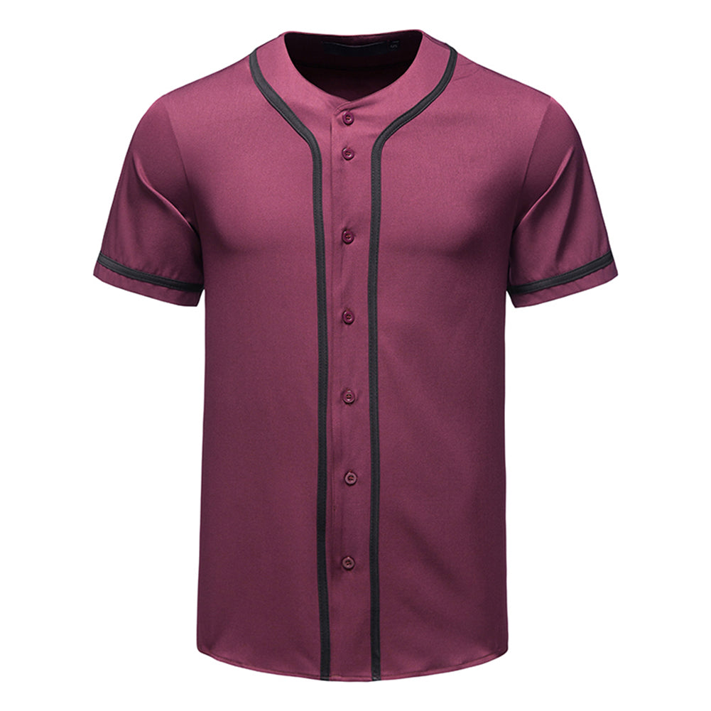 Men's Casual Sports Short Sleeve T-Shirt Gray