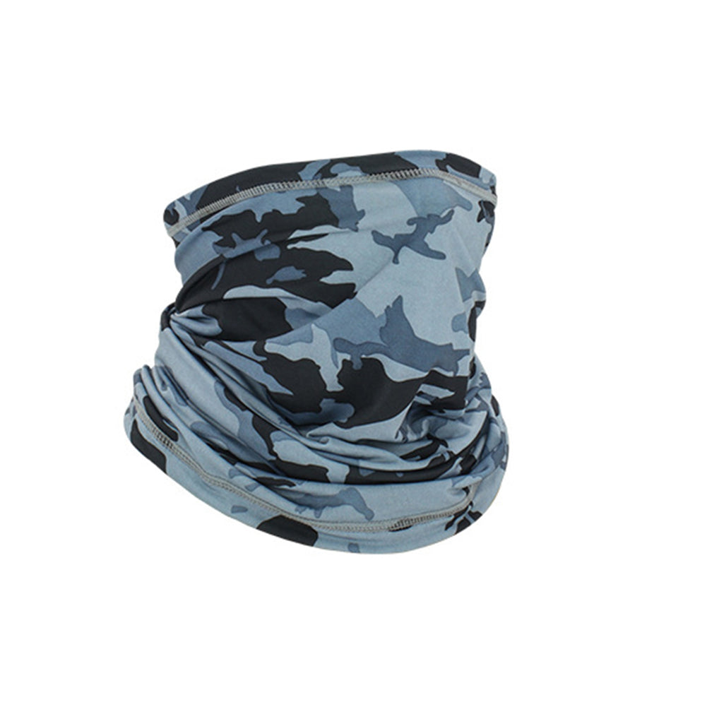 Sunscreen face towel and neck scarf