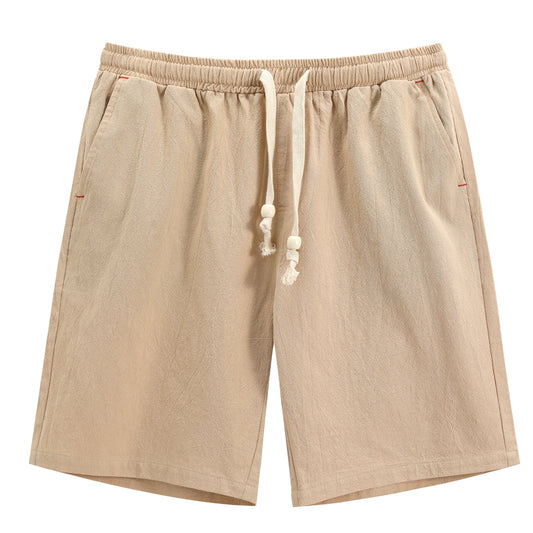 Men's casual pants khaki color
